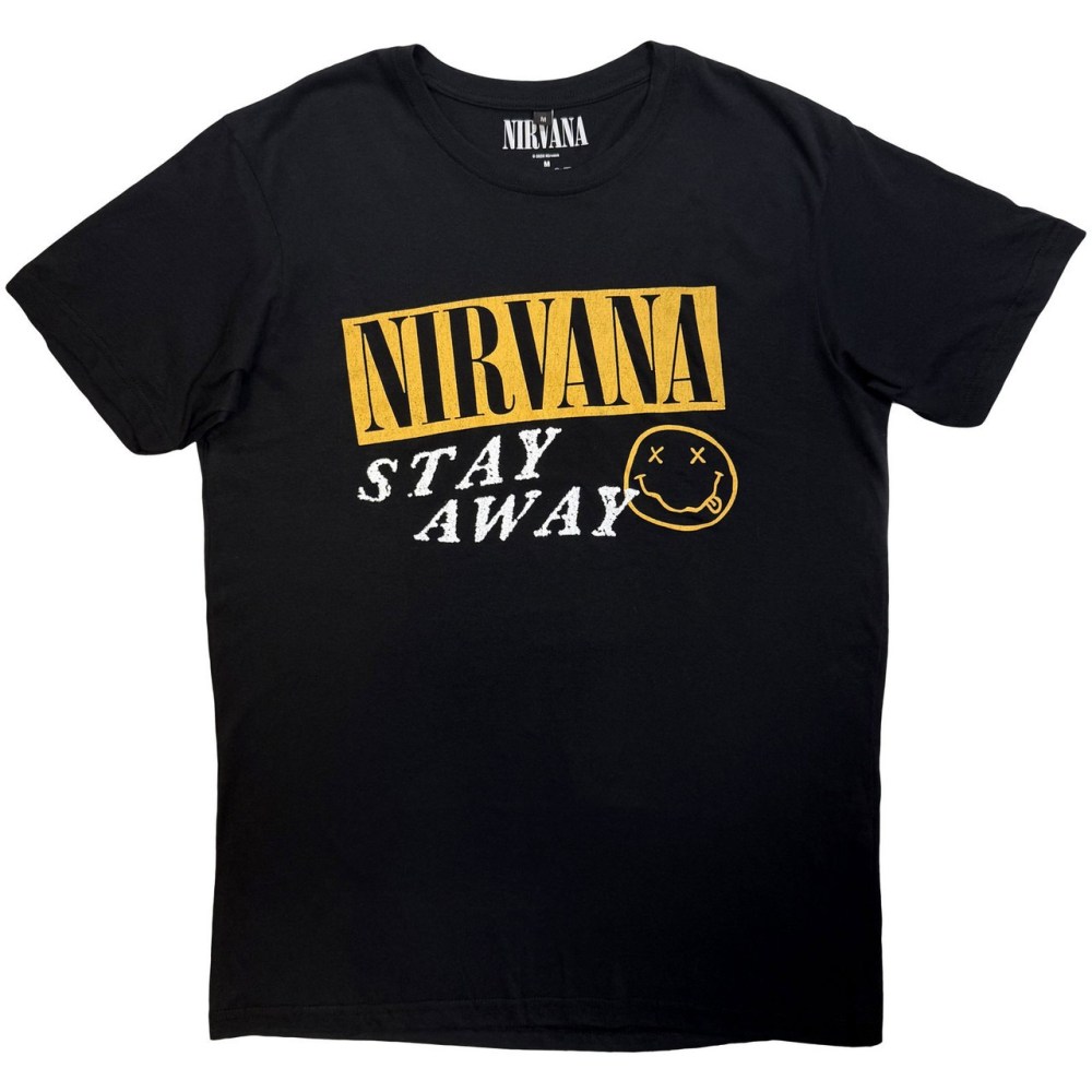 Nirvana - Stay Away Herren TShirt - Schwarz